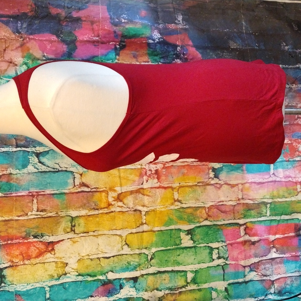 Next Level Scarlet Razorback Tank Top BNWT - Picture 4 of 9